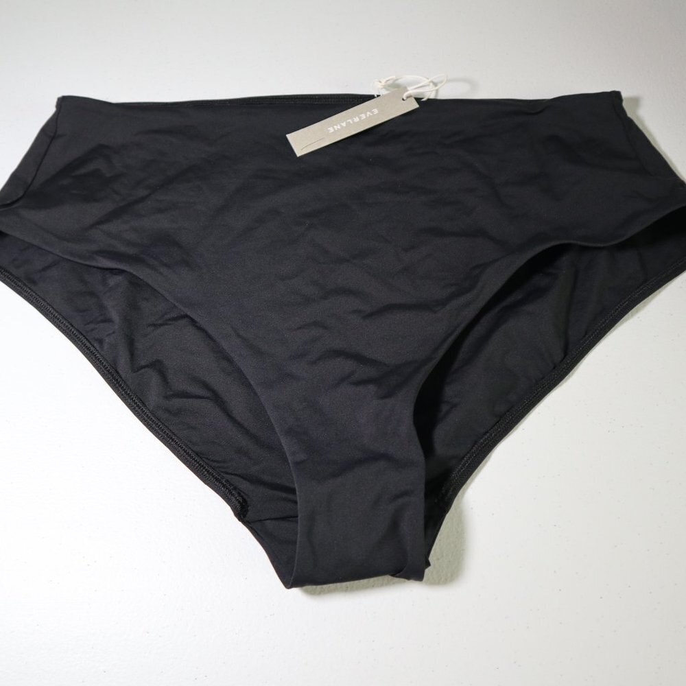 NEW Everlane The High-Rise Hipster Bottom Black XXL - Picture 4 of 7